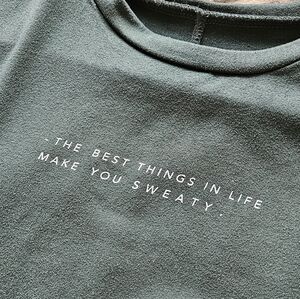 New Lovers of HYOUmanity Green Graphic Tee